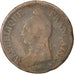 Monnaie, France, Dupré, Decime, 1795, Paris, TB, Bronze, KM:637.1, Gadoury:186