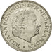 Coin, Netherlands, Juliana, Gulden, 1968, EF(40-45), Nickel, KM:184a
