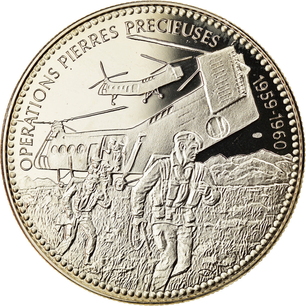 France, Médaille, Guerre d'Algérie, Opérations Pierres Précieuses, Politics