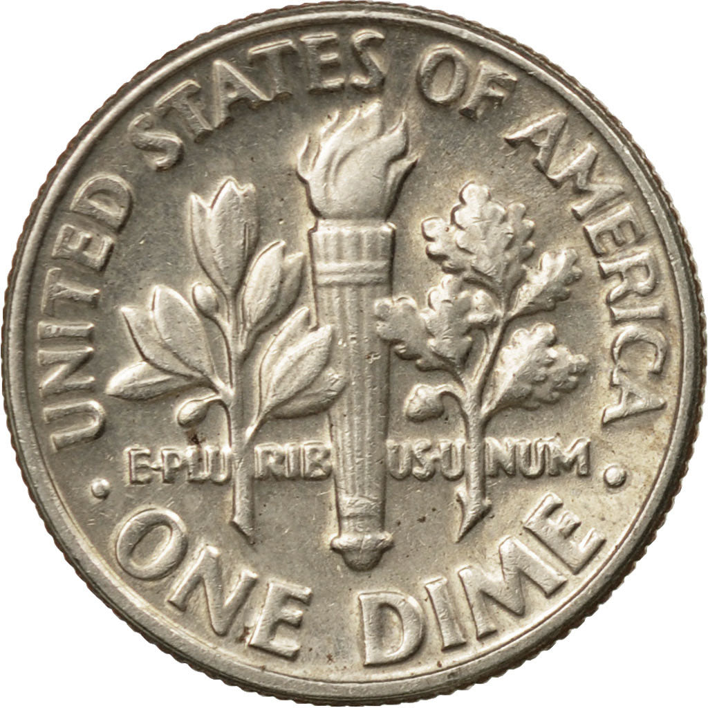 Moneta, Stati Uniti, Roosevelt Dime, Dime, 1983, U.S. Mint, Denver, BB, Rame