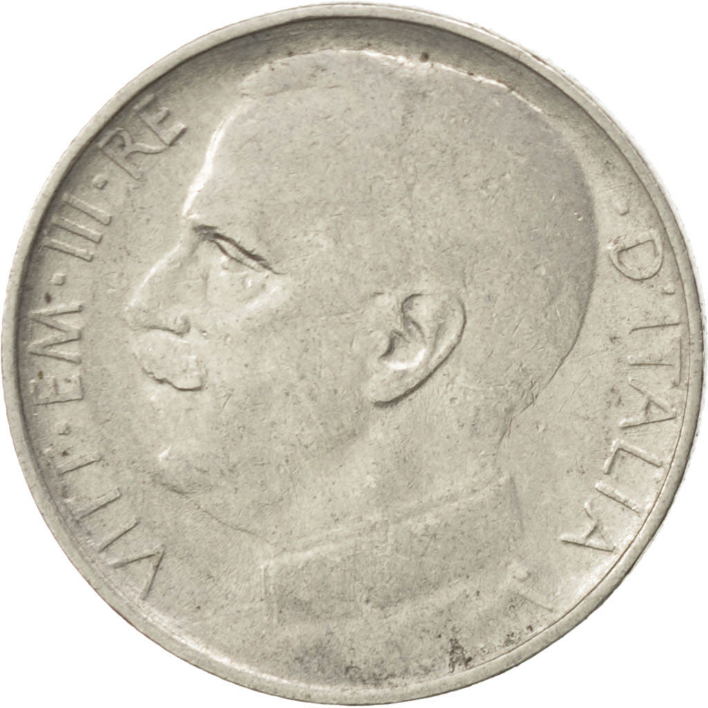 Coin, Italy, Vittorio Emanuele III, 50 Centesimi, 1921, Rome, EF(40-45), Nickel