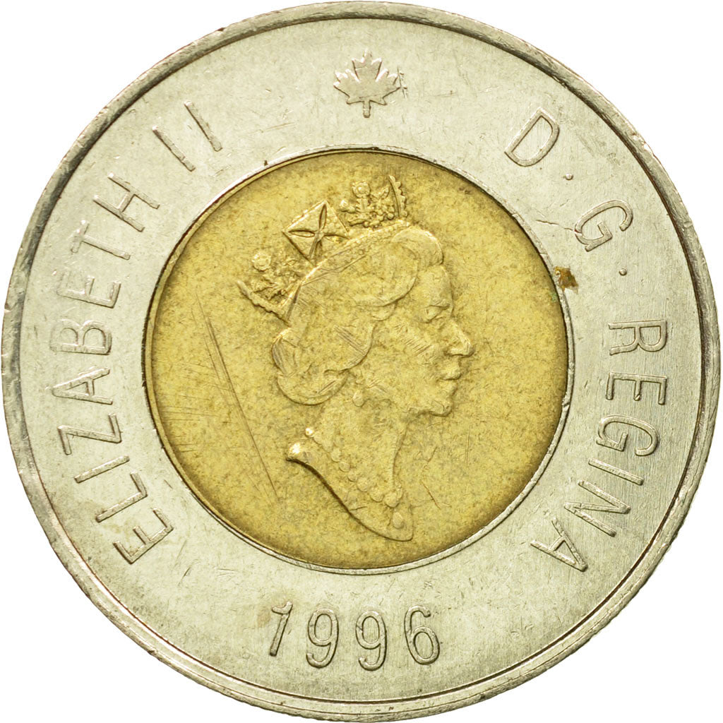Coin, Canada, Elizabeth II, 2 Dollars, 1996, Royal Canadian Mint, Ottawa