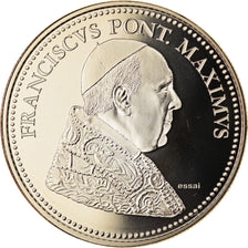 Watykan, Medal, Le Pape François, 2013, MS(65-70), Miedź-Nikiel