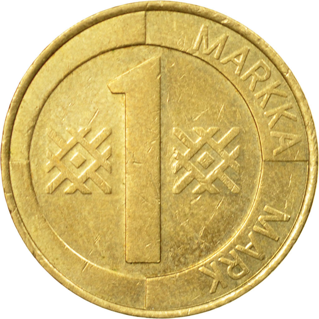 Coin, Finland, Markka, 1994, EF(40-45), Aluminum-Bronze, KM:76