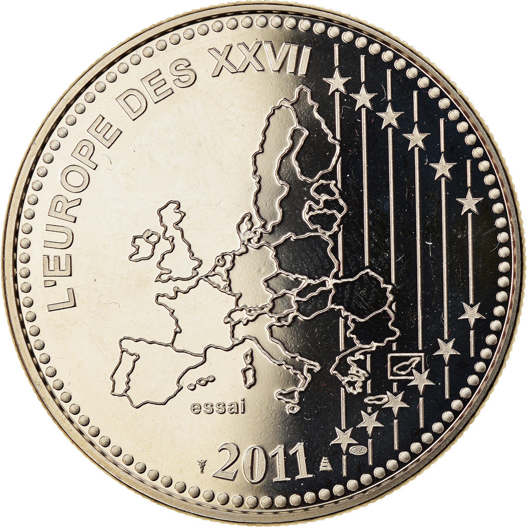 Francia, medalla, L'Europe des XXVII, Bienvenue à l'Estonie, Politics, Society