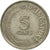 Moneta, Singapore, 5 Cents, 1980, Singapore Mint, BB, Rame-nichel, KM:2