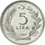 Coin, Turkey, 5 Lira, 1981, EF(40-45), Aluminum, KM:944