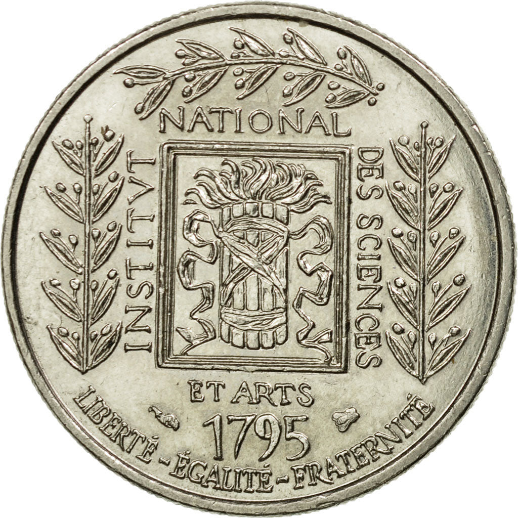 Münze, Frankreich, Institut, Franc, 1995, Paris, SS, Nickel, KM:1133