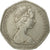 Coin, Great Britain, Elizabeth II, 50 New Pence, 1969, EF(40-45), Copper-nickel