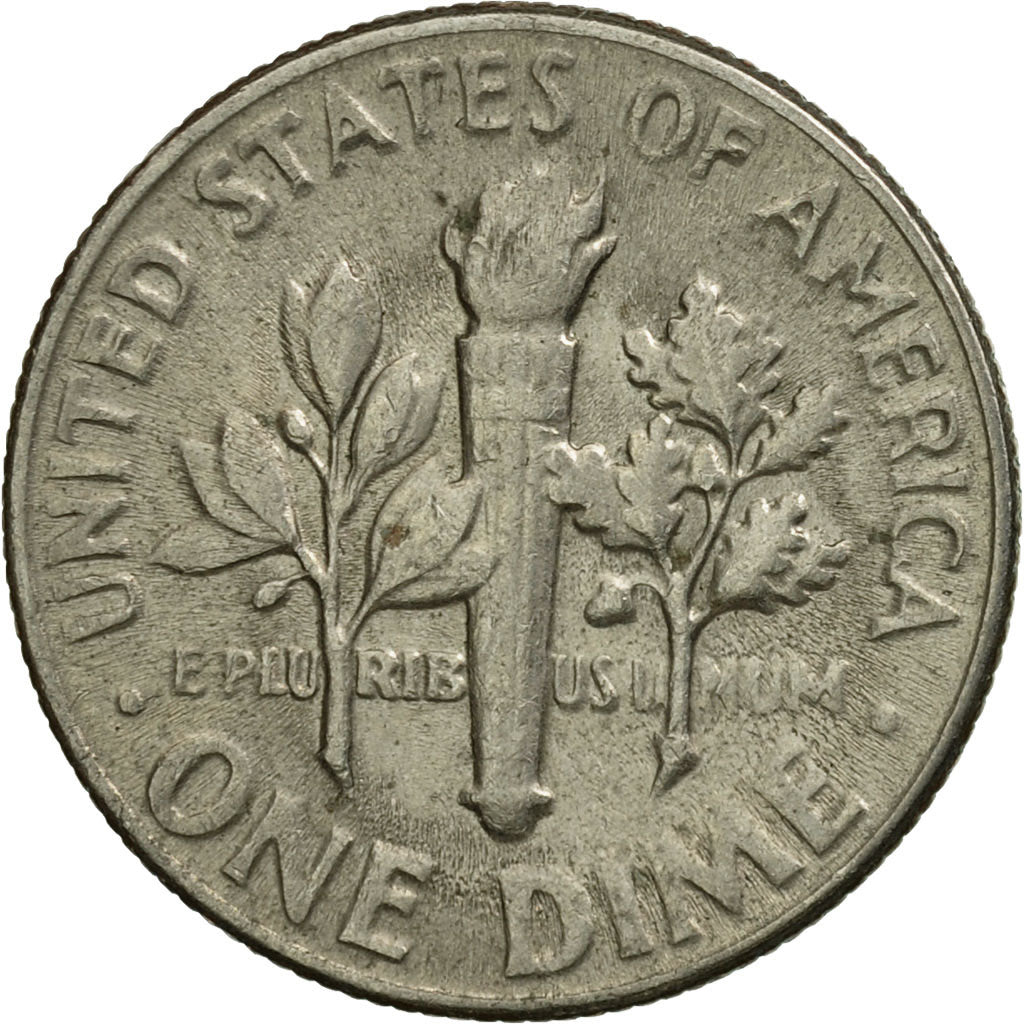 Moneda, Estados Unidos, Roosevelt Dime, Dime, 1967, U.S. Mint, Philadelphia