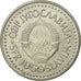 Moneta, Jugosławia, 100 Dinara, 1987, EF(40-45), Miedź-Nikiel-Cynk, KM:114