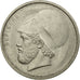 Coin, Greece, 20 Drachmes, 1984, EF(40-45), Copper-nickel, KM:133