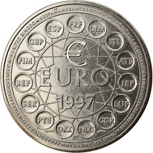 Frankreich, Medaille, Ecu Europa, Politics, Society, War, 1997, STGL