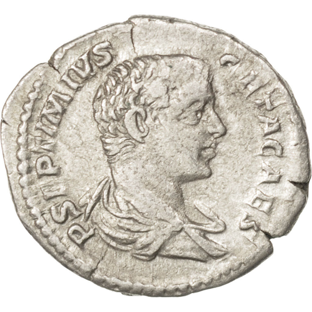 Coin, Geta, Denarius, Rome, EF(40-45), Silver, RIC:34b