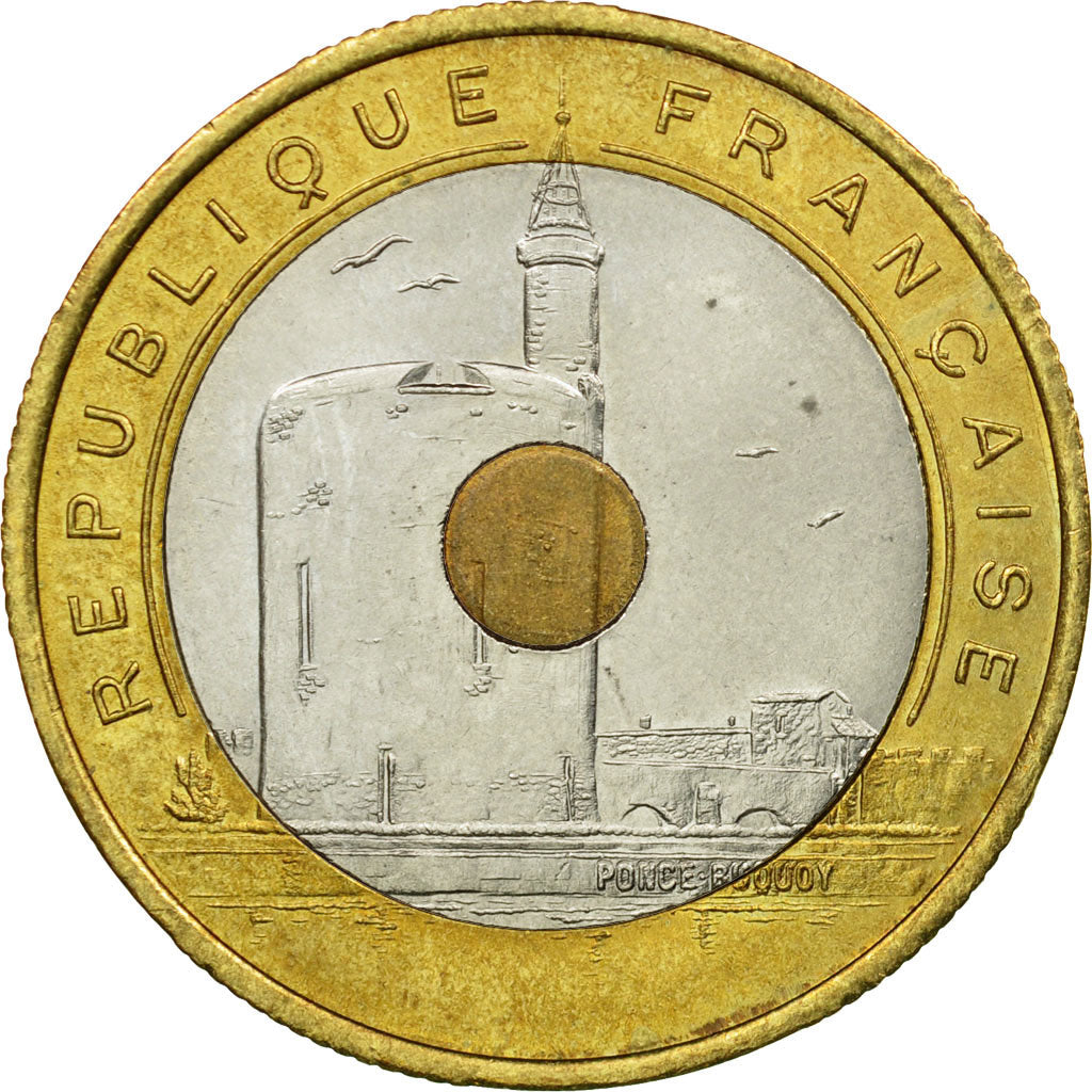 Moneta, Francja, Jeux Méditerranéens, 20 Francs, 1993, Paris, AU(55-58)