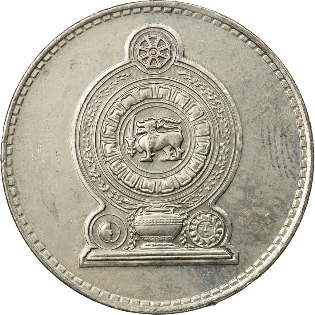Coin, Sri Lanka, 2 Rupees, 1984, EF(40-45), Copper-nickel, KM:147