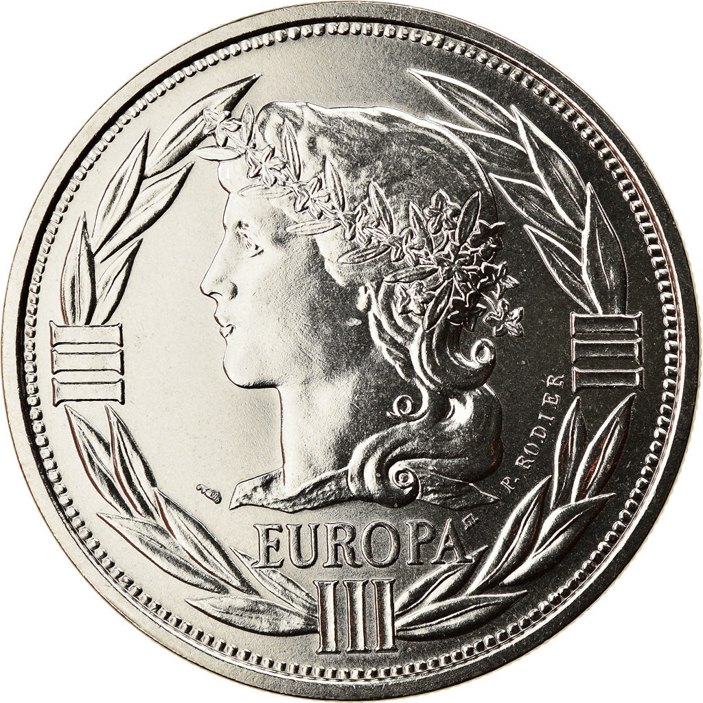 Frankreich, Medaille, Ecu Europa, Marianne, Politics, Society, War, 1990
