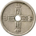 Moneda, Noruega, Haakon VII, 25 Öre, 1924, MBC, Cobre - níquel, KM:384
