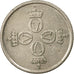 Coin, Norway, Olav V, 25 Öre, 1976, EF(40-45), Copper-nickel, KM:417