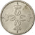 Coin, Norway, Olav V, 25 Öre, 1977, EF(40-45), Copper-nickel, KM:417