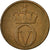 Moneda, Noruega, Olav V, 2 Öre, 1971, MBC, Bronce, KM:410