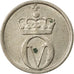 Coin, Norway, Olav V, 10 Öre, 1964, EF(40-45), Copper-nickel, KM:411