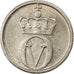 Coin, Norway, Olav V, 10 Öre, 1969, EF(40-45), Copper-nickel, KM:411