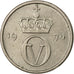 Moneda, Noruega, Olav V, 10 Öre, 1974, MBC, Cobre - níquel, KM:416
