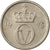 Moneta, Norwegia, Olav V, 10 Öre, 1975, EF(40-45), Miedź-Nikiel, KM:416
