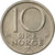 Moneta, Norvegia, Olav V, 10 Öre, 1975, BB, Rame-nichel, KM:416