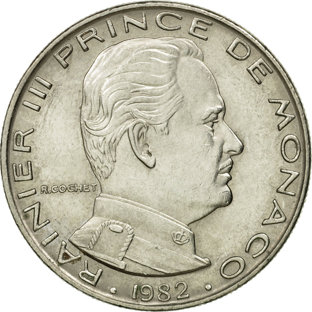 Monnaie, Monaco, Rainier III, Franc, 1982, SUP, Nickel, Gadoury:MC 150, KM:140