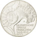 Monnaie, République fédérale allemande, 10 Mark, 1972, Hambourg, FDC, Argent