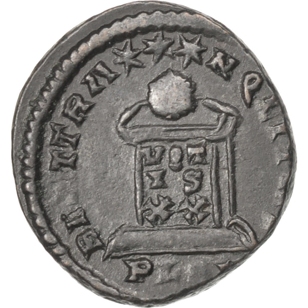 Crispus, Follis, Londinium, Koper, UNC-, RIC:VII 162