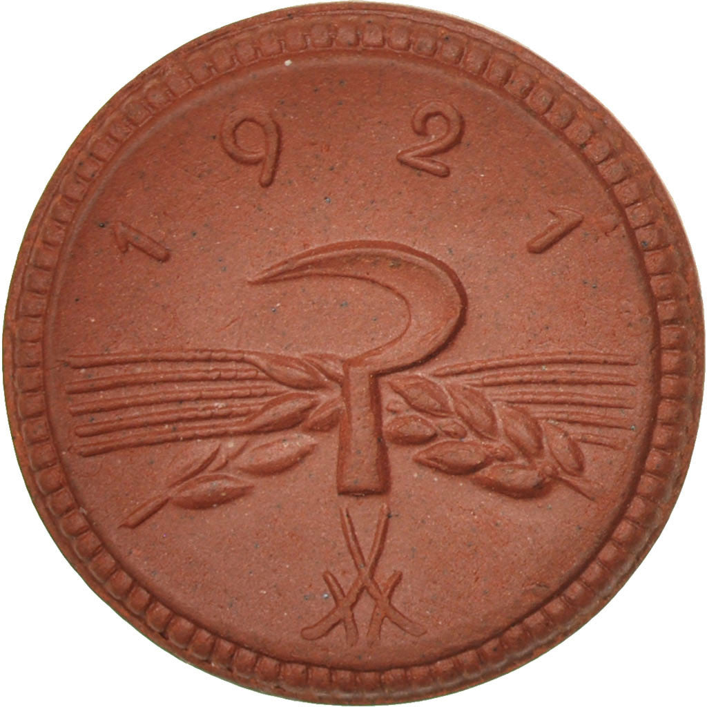 Moneta, Germania, 20 Pfennig, 1921, SPL, Porcellana