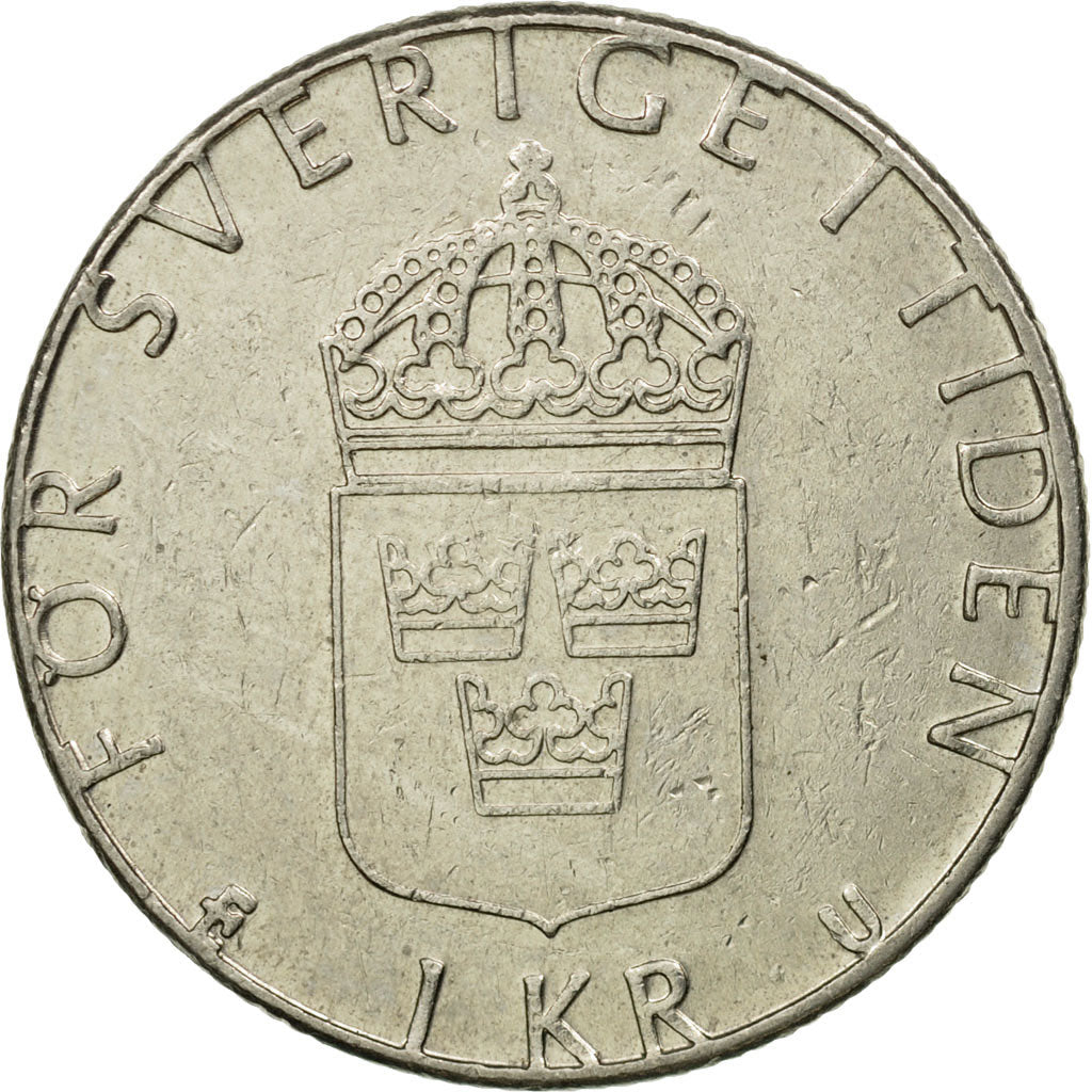 Monnaie, Suède, Carl XVI Gustaf, Krona, 1978, TTB, Copper-Nickel Clad Copper