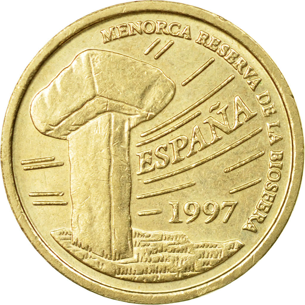 Moneda, España, Juan Carlos I, 5 Pesetas, 1997, Madrid, EBC, Aluminio - bronce