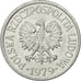 Coin, Poland, 10 Groszy, 1979, Warsaw, EF(40-45), Aluminum, KM:AA47