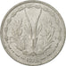 Münze, West African States, Franc, 1975, Paris, SS, Aluminium, KM:3.1