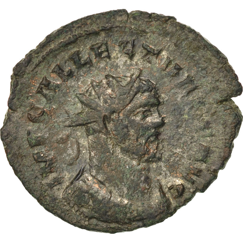 Münze, Allectus, Antoninianus, London, S+, Billon, RIC:33
