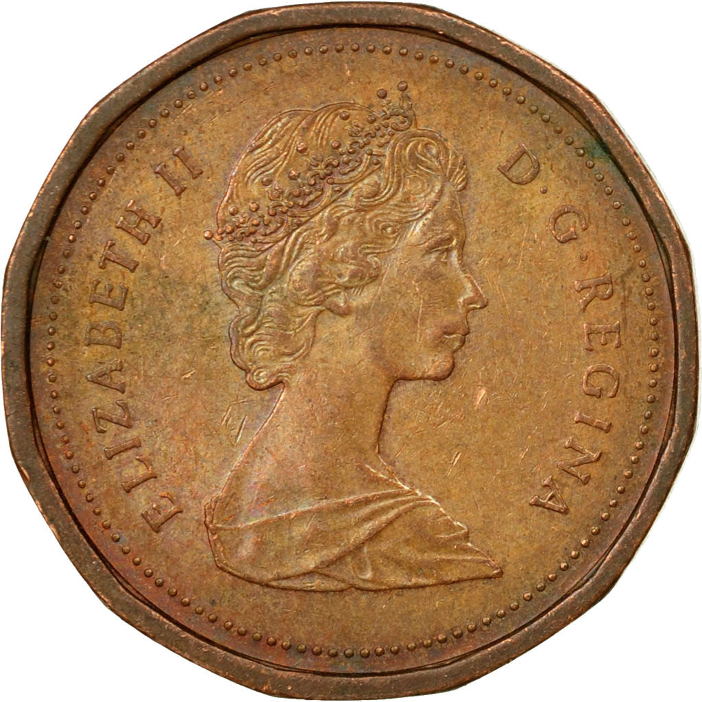 Coin, Canada, Elizabeth II, Cent, 1986, Royal Canadian Mint, Ottawa, EF(40-45)