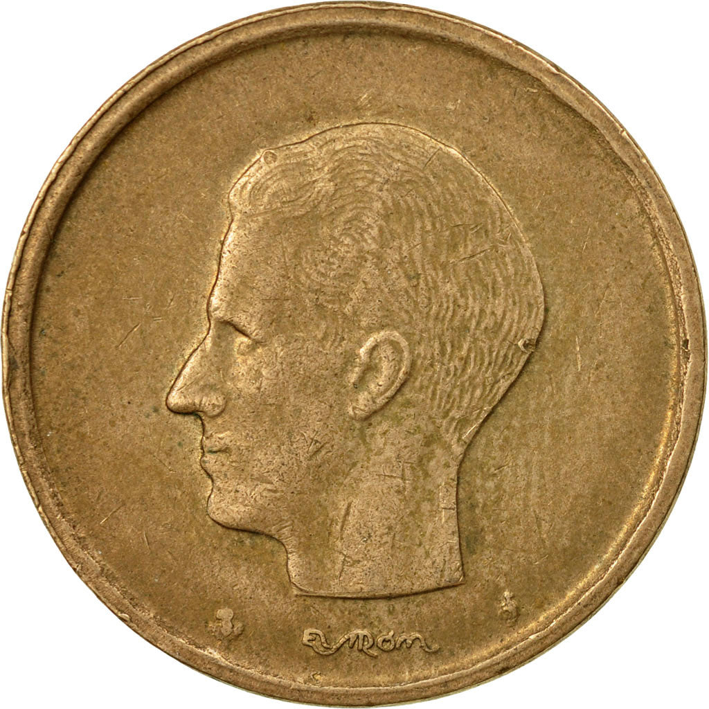 Münze, Belgien, 20 Francs, 20 Frank, 1980, SS, Nickel-Bronze, KM:159