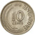 Moneta, Singapore, 10 Cents, 1976, Singapore Mint, BB, Rame-nichel, KM:3