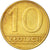 Moneta, Polska, 10 Zlotych, 1990, Warsaw, EF(40-45), Mosiądz, KM:152.2