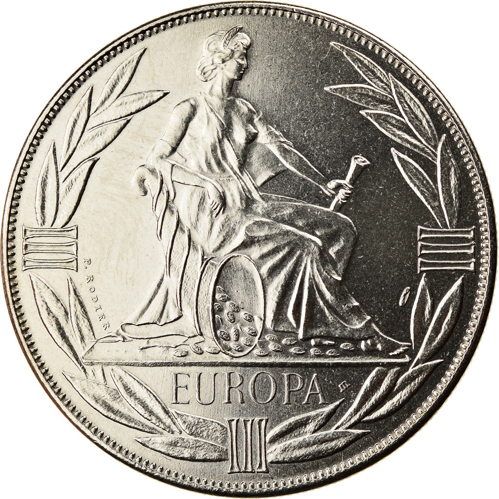 Francja, Medal, Ecu Europa, Europe Assise, Polityka, społeczeństwo, wojna