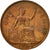 Coin, Great Britain, George VI, Penny, 1944, VF(30-35), Bronze, KM:845