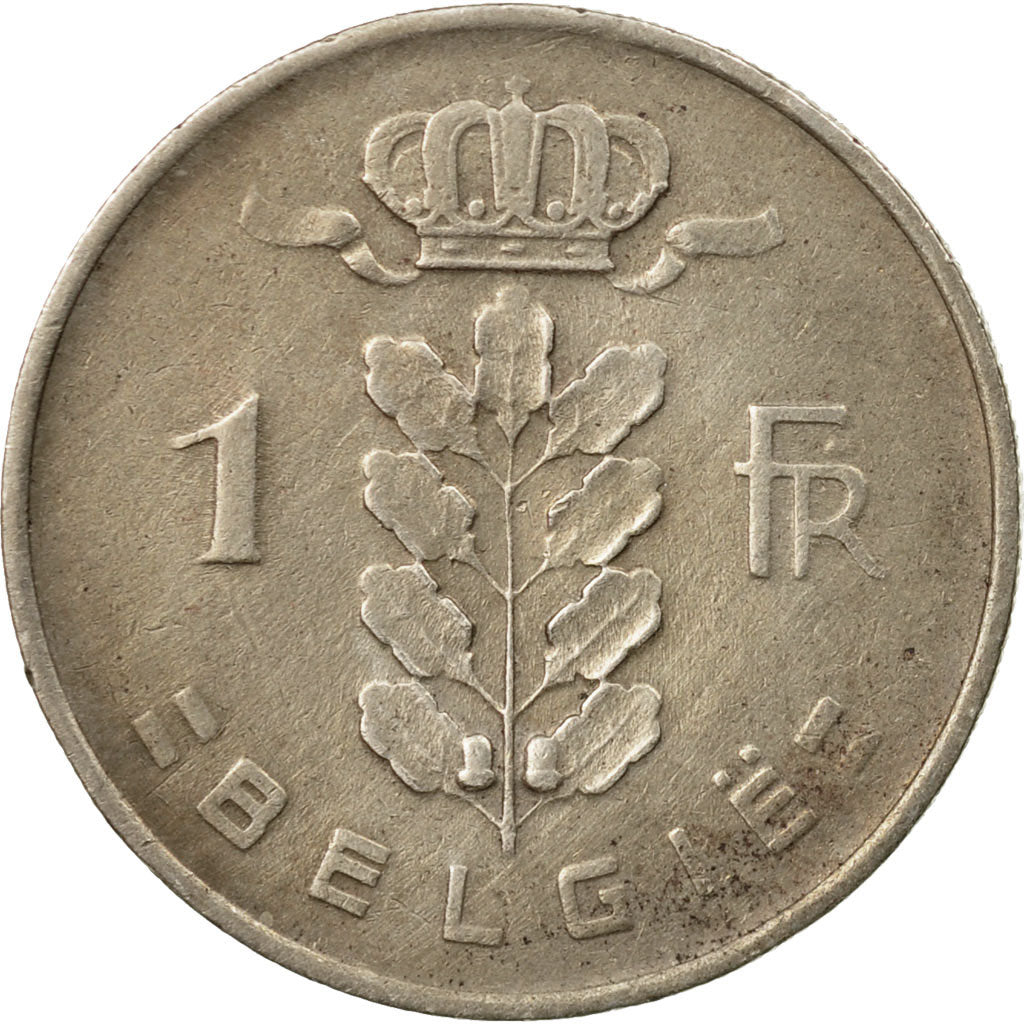 Coin, Belgium, Franc, 1951, EF(40-45), Copper-nickel, KM:143.1