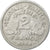 Münze, Frankreich, Bazor, 2 Francs, 1944, Beaumont - Le Roger, SS, Aluminium