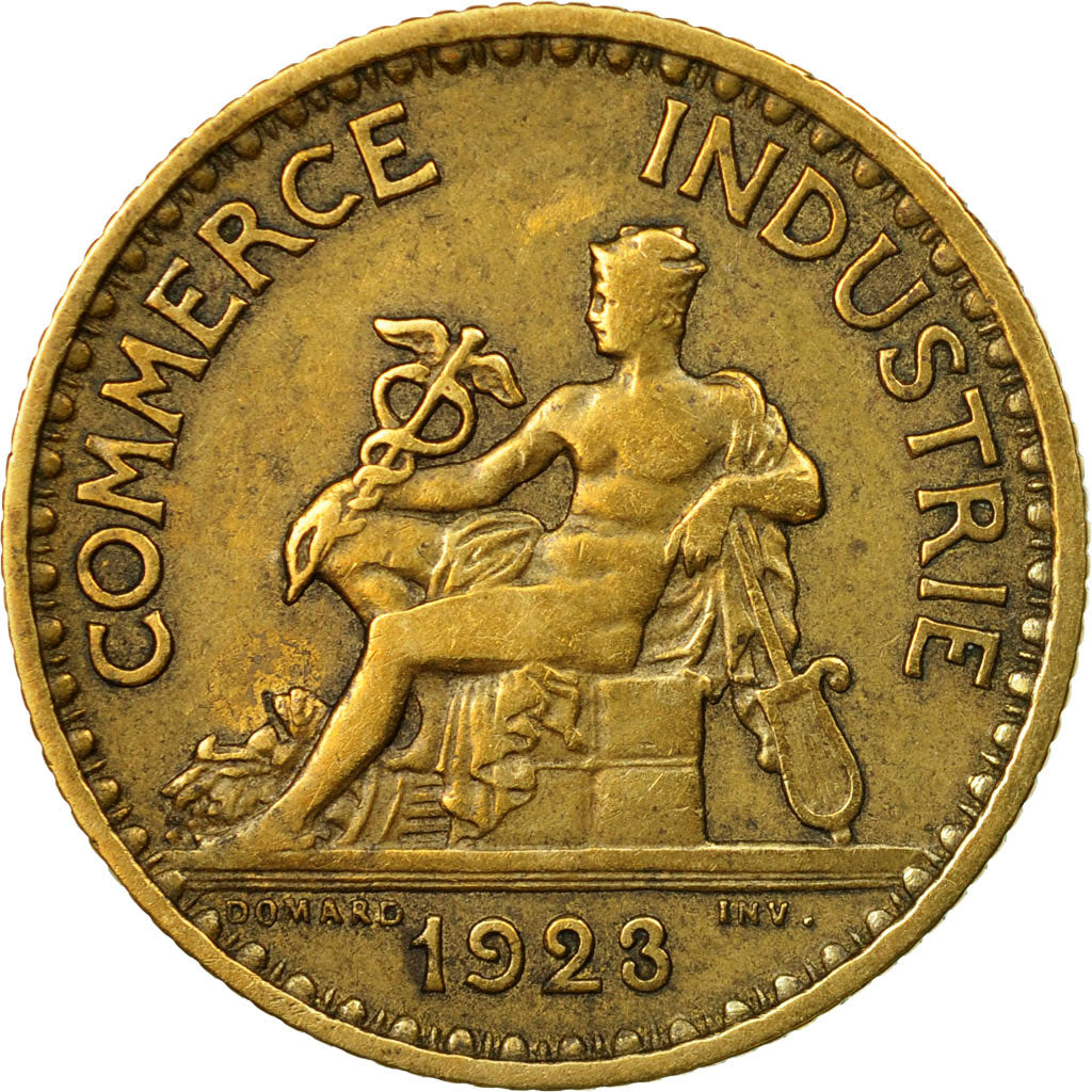 Coin, France, Chambre de commerce, Franc, 1923, Paris, EF(40-45)