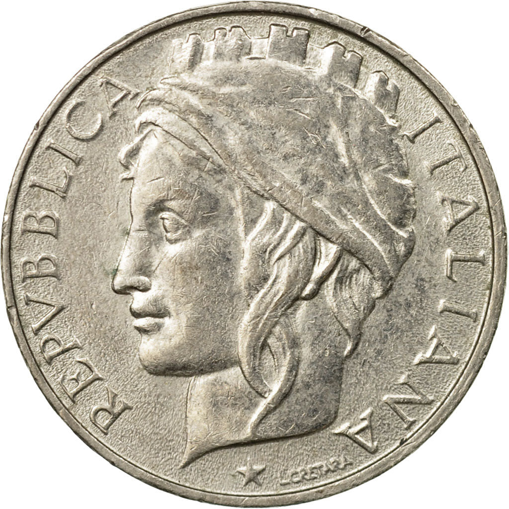 Münze, Italien, 50 Lire, 1996, Rome, SS, Copper-nickel, KM:183