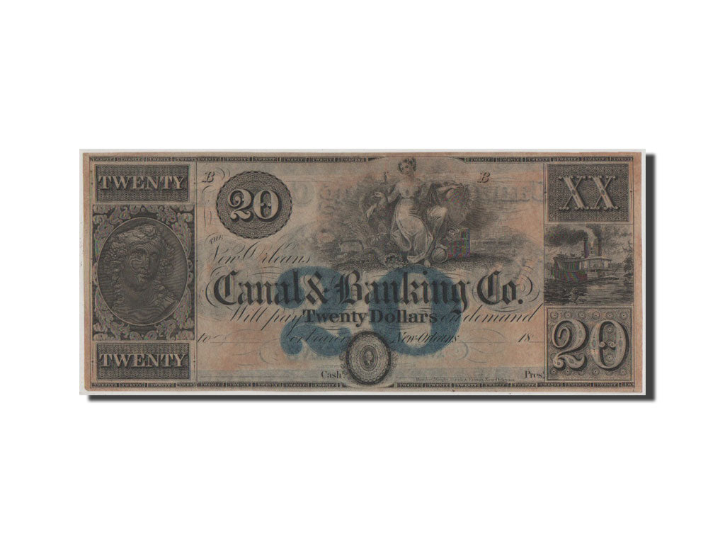 Billet, États-Unis, 20 Dollars, SPL